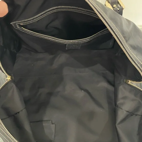 Gucci Black Dialux Britt Leather Boston Bag with Gold Hardware. COA. - Picture 7 of 13